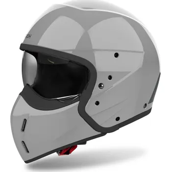 Helma na motorku Přilba J110 Color, AIROH (cementově šedá lesklá) 2026 (Velikost: XS)