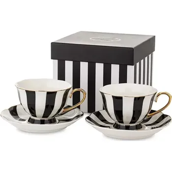 Sada šálků a podšálků pro 2 osoby home & lifestyle více barev 173404 vícebarevná MLC