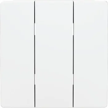 vypínač ABB Zoni Kryt spínače trojnásobného matná bílá 3559T-A00666 240