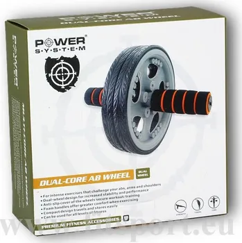 Posilovací kolečko DUAL CORE AB WHEEL