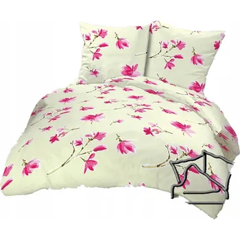 Povlečení KREPOVÉ POVLEČENÍ 140x200 cm + 1x 70x80 cm Magnolie růžová