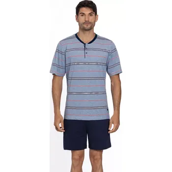 Pánské pyžamo GUASCH CARLOS Modrá 4XL