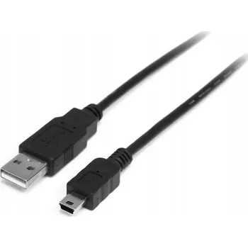 Datový kabel StarTech.com Kabel 0.5m USB/Mini USB, USB 0,5 m, USB A - Mini-USB B, černý