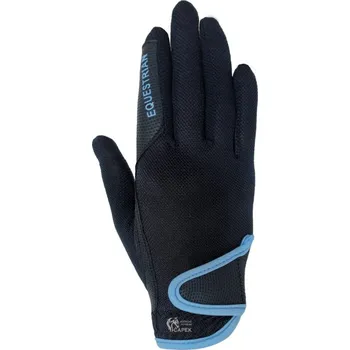 Jezdecké rukavice Rukavice Kentaur -MESH- - Tmavě modrá - XS