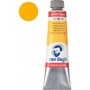 Vodová barva Akrylové barvy Van Gogh žlutá 1 ks 40 ml