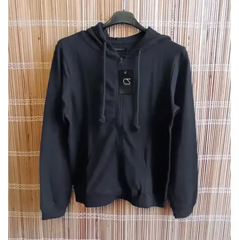 Dámská mikina Dámská/dívčí mikina s kapucí černá vel.M