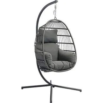Zahradní houpací křeslo YOYO antracit