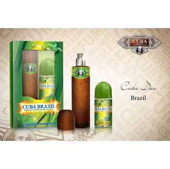 Cuba Brazil sada toaletní voda + deodorant Roll-On