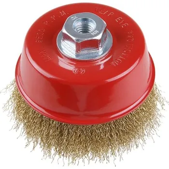 Kartáč rotační hrnkový vlnitý FESTA 125mm M14