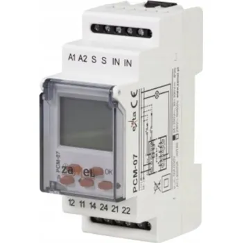 Relé ZAMEL ČASOVÉ RELÉ DO KRABICE 230V PCM-07/U