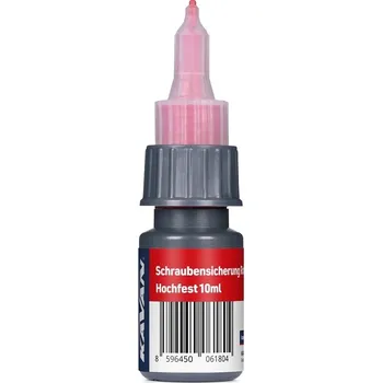 Šroub KAVAN zajišťovač šroubů - červený 10ml - expresní doprava