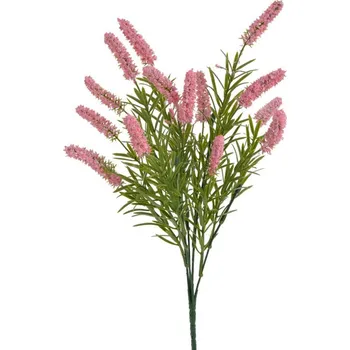 umělá květina Umělá levandule 42 cm - růžová