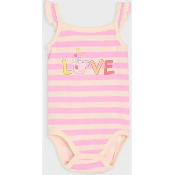 Dívčí oblečení Sinsay - Body Peppa Pig - krémová - 834DY-01X - 834DY-01X-68