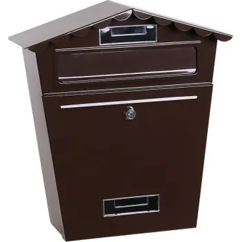 Poštovní schránka Poštovní schránka hnědá 29x36x10.5cm 971