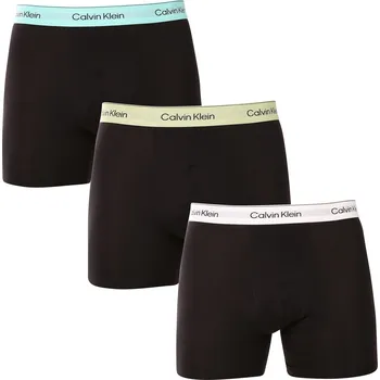 Boxerky 3PACK pánské boxerky Calvin Klein černé (NB4394-VRB) S NB4394-VRB Možnost vrácení zboží ZDARMA do 120 dnů!