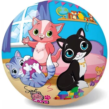 Dětský míč Míč 14 cm - kočičky