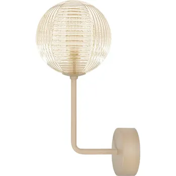 Nástěnné svítidlo Kaja Jukon nástěnné svítidlo 1x10 W jantarová-béžová K-5715