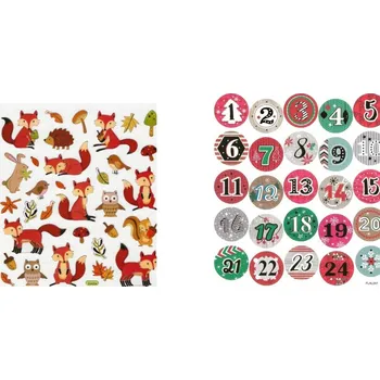 Samolepící dekorace Samolepky mix 4