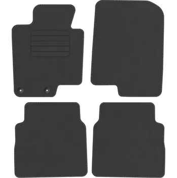 autokoberec Kobercové rohože Edecor velurové 4 ks