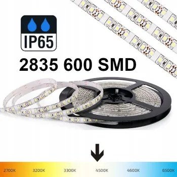 LED páska LED PÁSEK VODĚODOLNÝ IP65 BÍLÁ NEUTRÁLNÍ 12V