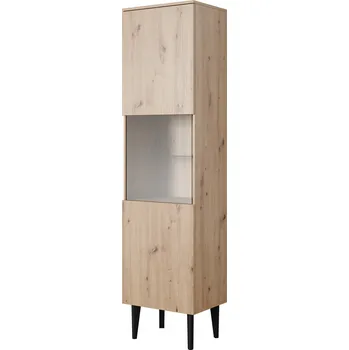 Komoda Komoda/Skříňka z dubu artisan matná 198 x 51 x 37 cm Paws