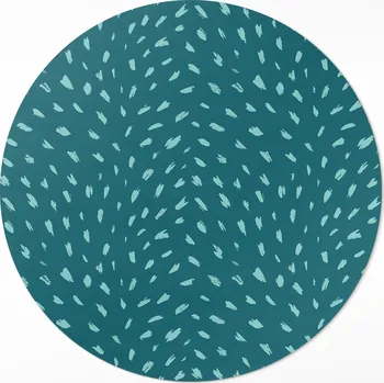 Obraz Kulatý vinylový Koberec do interiéru, 60 cm, nepravidelné abstraktní skvrny