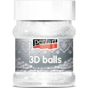 Výtvarná barva Pentart 3D kuličky na tvorbu struktur PENTART 230 ml MALÉ
