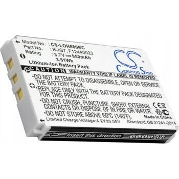 IP kamera Baterie CS-LOH880RC pro Logitech R-IG7