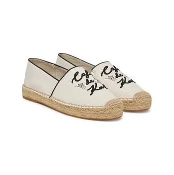 Dámské tenisky KARL LAGERFELD Espadrilky KL81125 Bílá 39