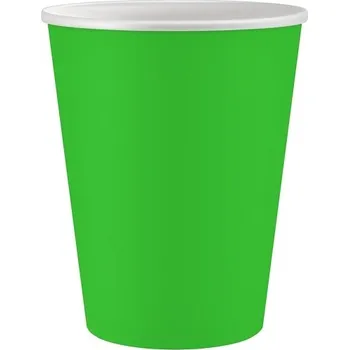 Party nádobí Papírové Kelímky s pistáciovou příchutí - narozeniny, párty
