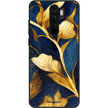 Lesklé pouzdro Exclusive iSaprio - Gold Leaves - Xiaomi Redmi Note 8 Pro