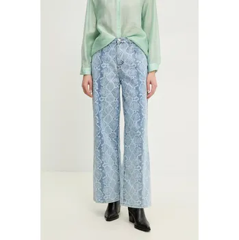 Dámské džíny Džíny Answear.LAB dámské, modrá barva EF31678PA.ios 55X, vel. S