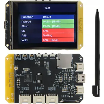 Řídicí jednotka Elektroweb ESP32-S3 LilyGO T-HMI s dotykovým LCD 2.8" ST7789