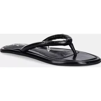 Dámské žabky Kožené žabky Naked Wolfe Grenada dámské, černá barva, na plochém podpatku, Grenada Black Leather Grenada.Black.Leather 99X, EUR 37