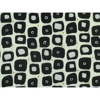 viskózový úplet 2844 s černými oblázky