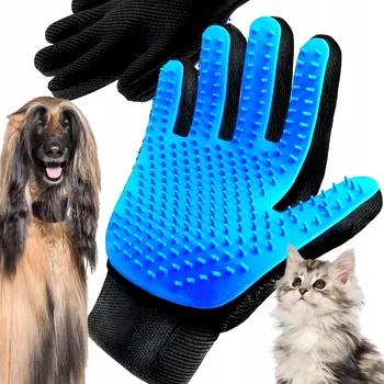 Kartáč pro zvířata Rękawica Foxter pro dlouhé vlasy, krátká srst , hrubá srst , vlnitá srst