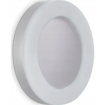 Venkovní osvětlení Venkovní nástěnné svítidlo Telefunken stříbrné s integrovaným LED zdrojem 24 W