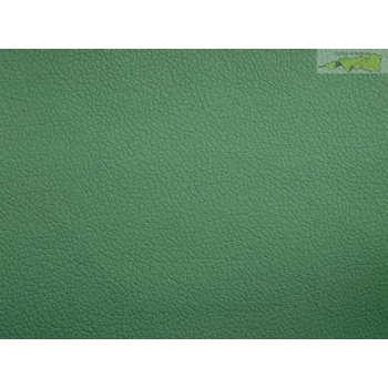 potahová koženka tmavě zelená