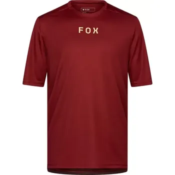 cyklistický dres Fox Ranger Wordmark Jersey S rust