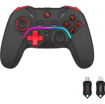 Elektronika A4tech Bloody GPW70, gamepad, RGB, Dual mode 2,4G+USB, černá GPW70-BK