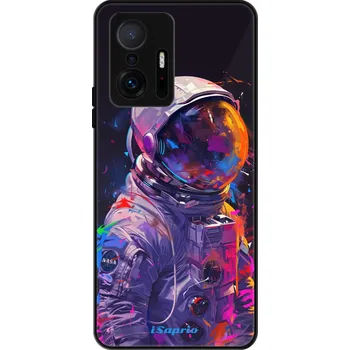 Pouzdro na mobilní telefon Lesklé pouzdro Exclusive iSaprio - Neon Astronaut - Xiaomi 11T / 11T Pro