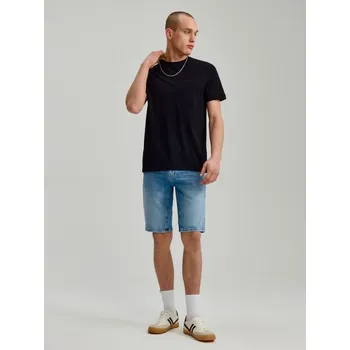 Pánské kalhoty Džínové kraťasy - 29 - House - modrý - 404EM-50J