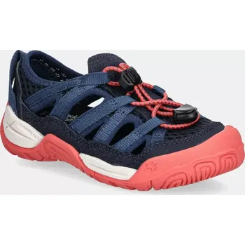 Dívčí sandály Dětské sandály Jack Wolfskin LEVENTE SANDAL K modrá barva, A64080 A64080.26.33 57X, EUR 26