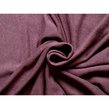 bavlněný vínový úplet 2985 s nopky