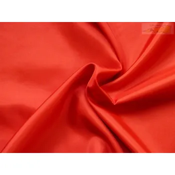 acetátová podšívka 166 červená