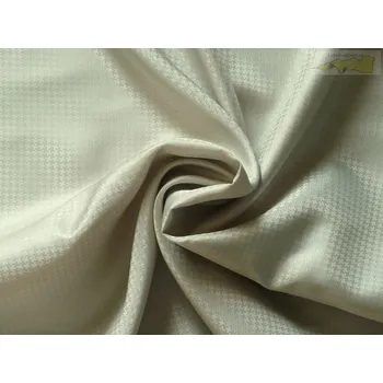 žakárová podšívka pied 820 kohoutí stopa krémová