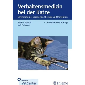 Verhaltensmedizin bei der Katze - Schroll, Sabine [DE] (2025, Taschenbuch, Georg Thieme Verlag)