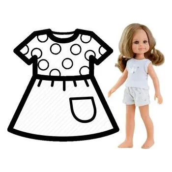 Panenka Ubranko piżama dla lalek 32cm