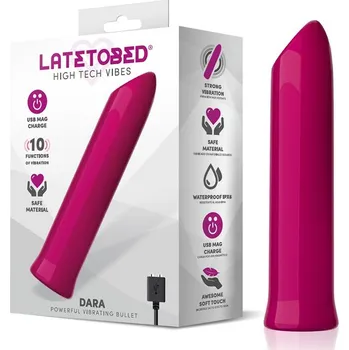 Vibrátor LateToBed Dara Powerful Vibrating Bullet Magenta