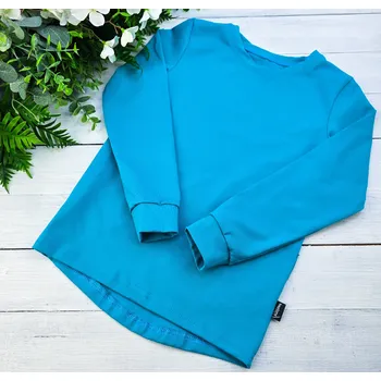 Dívčí tričko Kulišárny Tričko TYRKYS dlouhý rukáv VELIKOST: 122